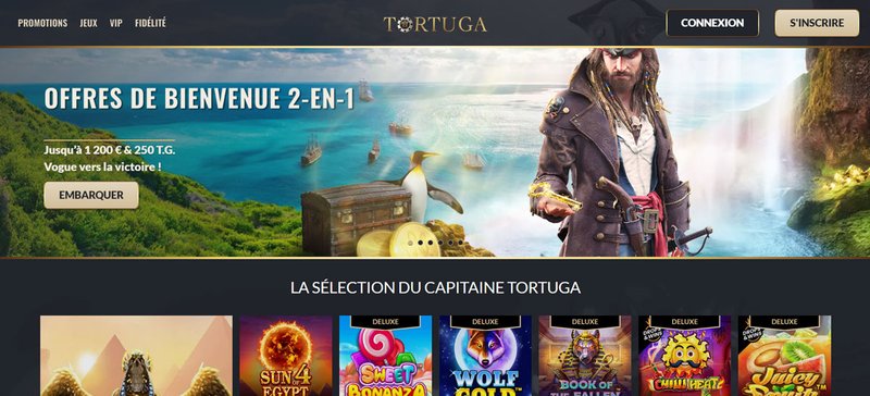 Tortuga casino en ligne à France
